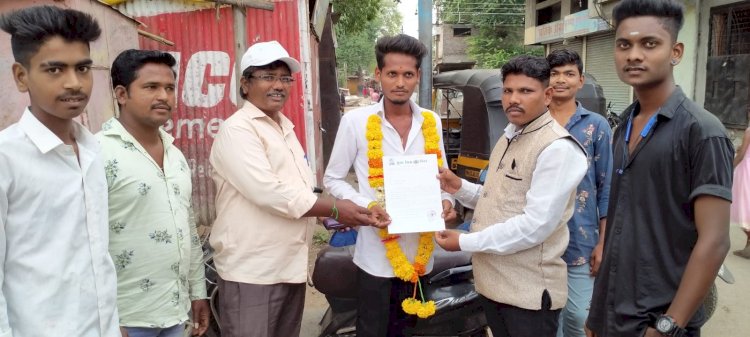 *युवा भीमसेनेच्या पंढरपूर शहराध्यक्षपदी अक्षय कांबळे यांची निवड*