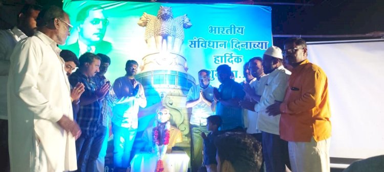 *भीमशक्ती चौकात संविधान दिनानिमित्त विविध कार्यक्रम*