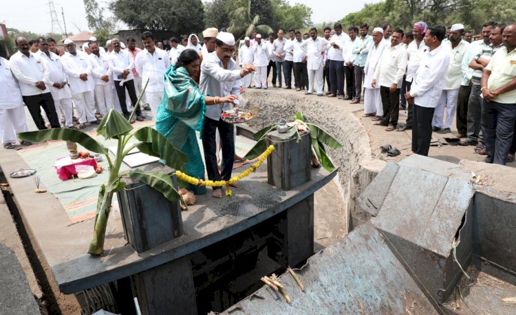 *सहकार शिरामणी साखर कारखान्यांच्या गळीत हंगामाची सांगता...*