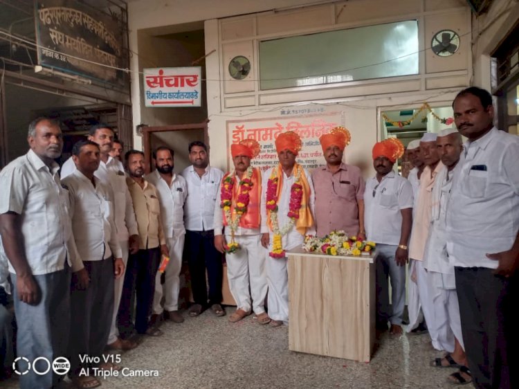 *बार्डी विविध कार्यकारी सोसायटी चेअरमन पदी दिनकर कवडे तर व्हा चेअरमन पदी दादासो पाटील यांची बिनविरोध निवड....!*