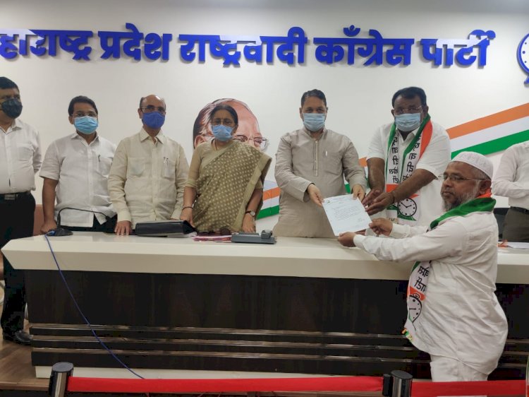 *राष्ट्रवादी काँग्रेस उद्योग व व्यापार विभागाच्या राज्य पातळीवरील निवडी जाहीर* *राज्याचे गृहमंत्री ना. दिलीप वळसे पाटील यांच्या हस्ते नियुक्ती पत्र प्रदान*