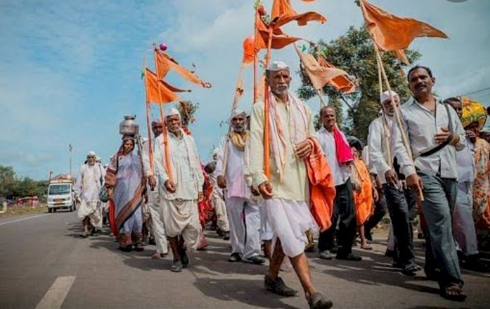 *अरे ....कुठे नेऊन ठेवला एकनाथ..... महाराज पालखी मार्ग.....!*