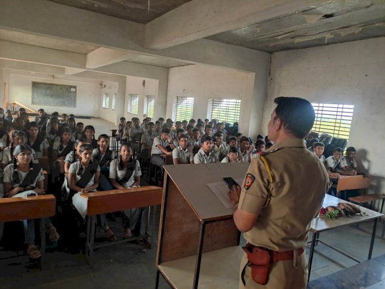 *सायबर क्राईम पासून सावध राहावे - सपोनि निलेश तारू*