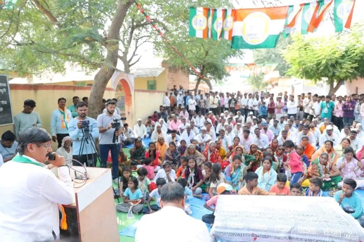 *मंगळवेढा तालुक्याचा कायापालट करण्यासाठी अनिल सावंत यांना आमदार करा* ... - *खा. धैर्यशील मोहिते पाटील याचे मतदारांना आवाहन*