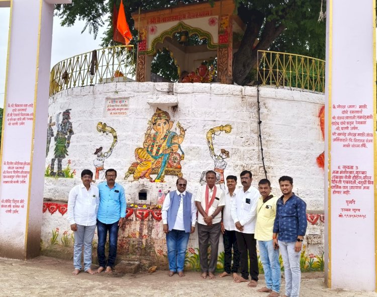 *प्रदेशाध्यक्ष राजा माने यांची मोडनिंबच्या श्री.वेताळसाहेब देवस्थानला भेट*