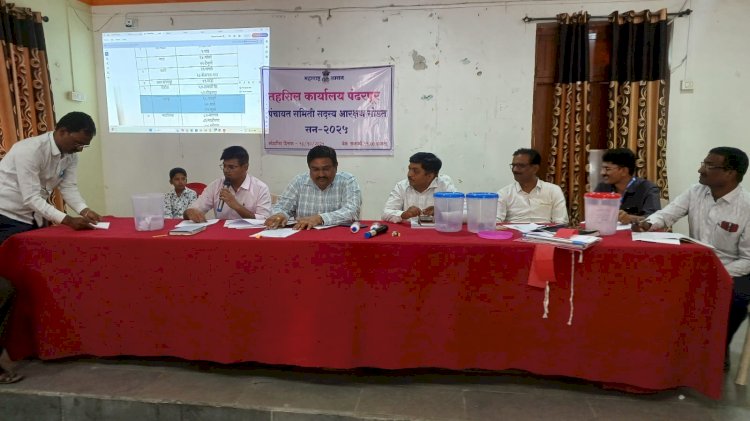 *पंढरपूर पंचायत समितीच्या गणांसाठी आरक्षण जाहीर* *महिलासांठी 8 जागा राखीव; सर्वसाधारणसाठी 5 जागा*